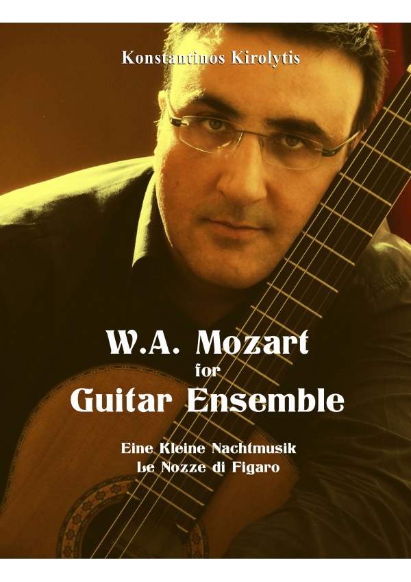 W.A. Mozart for Guitar Ensemble- Konstantinos Kirolytis e-book