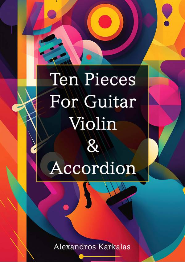 Ten pieces for guitar, violin & accordion